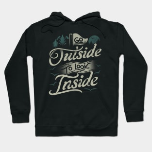 Go Outside To Look Inside II by Tobe Fonseca Hoodie